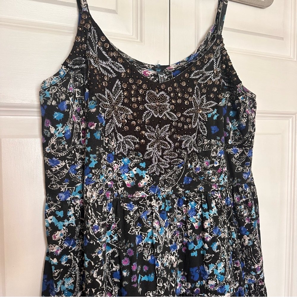 Free People Pretty Baby Floral Print with beading detail
